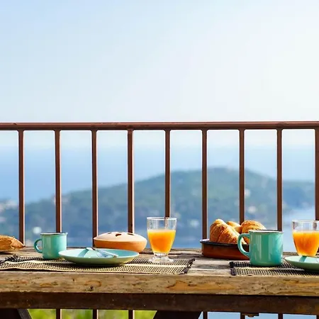 - Panoramic Sea View - Swimming Pool Lägenhet Villefranche-sur-Mer